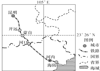 “滇越铁路”是云南省的第一条铁路,由法国政府在1910年修建,全长854千米,因轨距为一米,被称为“米轨铁路”,沿途保留了中国最早的邮电 “滇越铁路”是云南省的第一条铁路,由法国政府在1910年修建,全长854千米,因轨距为一米,被称为“米轨铁路”,沿途保留了中国最早的邮电