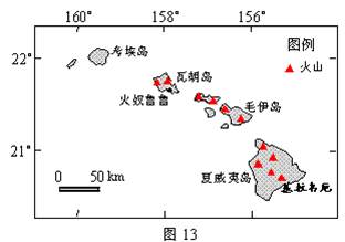 旅游地理读“夏威夷群岛的位置和火山分布图”及相关资料,回答下列问题。资料:夏威夷群岛属于火山岛,目前有基拉韦厄等火山在活动着,而大部分火山都 旅游地理读“夏威夷群岛的位置和火山分布图”及相关资料,回答下列问题。资料:夏威夷群岛属于火山岛,目前有基拉韦厄等火山在活动着,而大部分火山都