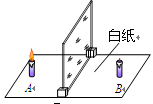小勇利用如图所示的装置探究“平面镜成像时像与物的关系”的实验:用玻璃板代替平面镜,主要是利用玻璃板透明的特点,便于。在玻璃板前面放置一支点燃的蜡烛A 小勇利用如图所示的装置探究“平面镜成像时像与物的关系”的实验:用玻璃板代替平面镜,主要是利用玻璃板透明的特点,便于。在玻璃板前面放置一支点燃的蜡烛A