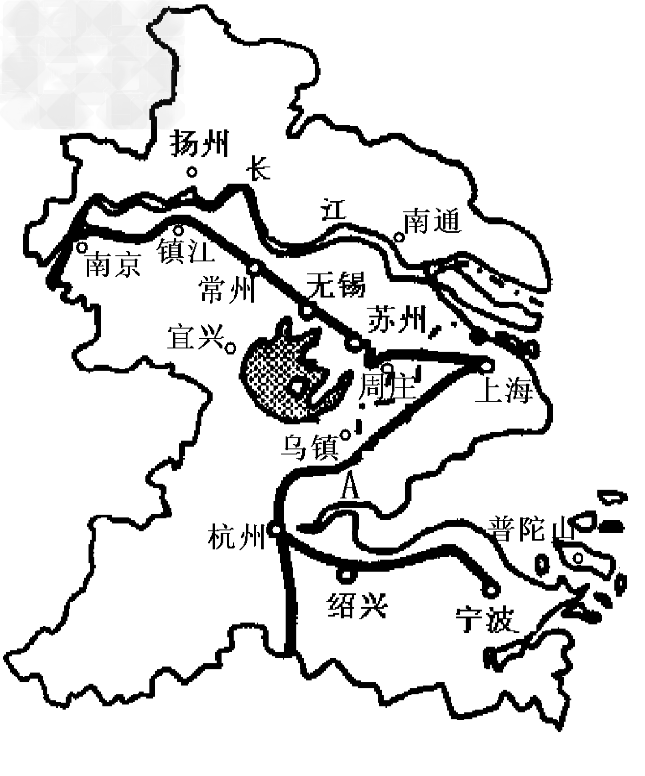 |读“长江三角洲地区主要旅游地分布图”,回答问题。1.图中旅游地有不同的旅游特色,如南京的旅游特色为“历史文化游”。请依此列举下列旅游 |读“长江三角洲地区主要旅游地分布图”,回答问题。1.图中旅游地有不同的旅游特色,如南京的旅游特色为“历史文化游”。请依此列举下列旅游