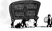 不堪重负用简要的语言介绍漫画的主要内容。 答:____________________________ 不堪重负用简要的语言介绍漫画的主要内容。 答:____________________________