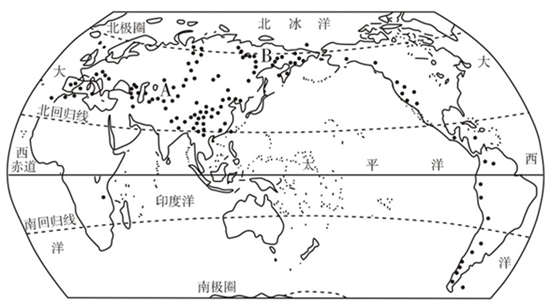 读世界泥石流分布图,回答下列问题。描述欧洲泥石流的空间分布特征并分析其原因。非洲与亚欧两洲相比,泥石流出现的可能性较小,试分析其原因。(3 读世界泥石流分布图,回答下列问题。描述欧洲泥石流的空间分布特征并分析其原因。非洲与亚欧两洲相比,泥石流出现的可能性较小,试分析其原因。(3