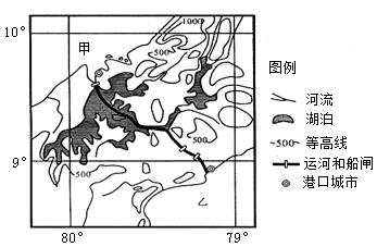 读某运河图,回答下列问题。小题1:该运河长度约为A.小于50千米B.110千米C.190千米D.240千米小题2:该运河A.是两个大洲和两个国家的分界线B.为欧 读某运河图,回答下列问题。小题1:该运河长度约为A.小于50千米B.110千米C.190千米D.240千米小题2:该运河A.是两个大洲和两个国家的分界线B.为欧