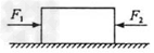 如图所示,一木块放在水平面上,在水平方向共受三个力作用,F1=10N ,F2=2N ,以及摩擦f ,木块静止,撤去F2后,有关下列现象中判断不正确的 如图所示,一木块放在水平面上,在水平方向共受三个力作用,F1=10N ,F2=2N ,以及摩擦f ,木块静止,撤去F2后,有关下列现象中判断不正确的