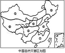 阅读该图与材料后,回答问题1-3题:材料一:2006年是1998年我国发生特大洪水以来遭受自然灾害最为严重的一年,全国各类自然灾害共造成2374人死亡,失 阅读该图与材料后,回答问题1-3题:材料一:2006年是1998年我国发生特大洪水以来遭受自然灾害最为严重的一年,全国各类自然灾害共造成2374人死亡,失