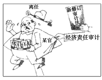 目前,党政领导干部的经济责任审计范围扩大到地厅级。这标志着经济责任审计将初步形成制度,并做到经常化、规范化。新审计法,也将经济责任审计写入其中。经济 目前,党政领导干部的经济责任审计范围扩大到地厅级。这标志着经济责任审计将初步形成制度,并做到经常化、规范化。新审计法,也将经济责任审计写入其中。经济