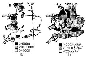 该图为某国部分地区的地形和人口密度。读图,完成问题。小题1:M、N、P、Q四地中,降水量最多的是A.M地 B.N地C.P地 D.Q地小题2:影响L地 该图为某国部分地区的地形和人口密度。读图,完成问题。小题1:M、N、P、Q四地中,降水量最多的是A.M地 B.N地C.P地 D.Q地小题2:影响L地