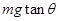 如图所示,在倾角为θ的斜面上,放着一个质量为m的光滑小球,小球被竖直的木板挡住,则小球对木板的压力大小为A.B.C.D. 如图所示,在倾角为θ的斜面上,放着一个质量为m的光滑小球,小球被竖直的木板挡住,则小球对木板的压力大小为A.B.C.D.