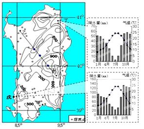 读某岛屿等高线图,回答问题。若甲城温度为31℃,则该岛地势最高处气温不低于____℃;据图分析判断甲乙丙丁四个聚落中, 读某岛屿等高线图,回答问题。若甲城温度为31℃,则该岛地势最高处气温不低于____℃;据图分析判断甲乙丙丁四个聚落中,