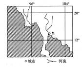 图为某区域示意图,读图回答题。小题1:图示区域物产丰富,盛产A.水稻、锡矿B.苹果、锡矿C.煤矿、葡萄D.铜矿、小麦小题2:图中与上图中M地的气候特点最相符的是 图为某区域示意图,读图回答题。小题1:图示区域物产丰富,盛产A.水稻、锡矿B.苹果、锡矿C.煤矿、葡萄D.铜矿、小麦小题2:图中与上图中M地的气候特点最相符的是