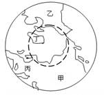 读下图:极点附近大陆大洋分布图,回答题。小题1:图中甲、乙两大洲的洲界是( )A.白令海峡B.德雷克海峡C.马六甲海峡D.直布罗陀海峡小题2:图中甲、丙两大洲的 读下图:极点附近大陆大洋分布图,回答题。小题1:图中甲、乙两大洲的洲界是( )A.白令海峡B.德雷克海峡C.马六甲海峡D.直布罗陀海峡小题2:图中甲、丙两大洲的
