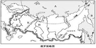 读“俄罗斯略图”,完成下列内容。填出图中字母所代表的地理事物:I_________________河; K________________山;M_____ 读“俄罗斯略图”,完成下列内容。填出图中字母所代表的地理事物:I_________________河; K________________山;M_____