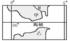 读世界某地区图,回答问题。小题1:图示海峡A.沟通了地中海与大西洋B.沟通了大西洋与太平洋C.沟通了红海与印度洋D.沟通了太平洋与印度洋小题2:下列有关R河水文 读世界某地区图,回答问题。小题1:图示海峡A.沟通了地中海与大西洋B.沟通了大西洋与太平洋C.沟通了红海与印度洋D.沟通了太平洋与印度洋小题2:下列有关R河水文