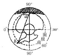 读南极地区示意图,完成27-28题。小题1:图中a、b为我国的两个科学考察站,下列叙述正确的是A.两个科学考察站都有极昼和极夜现象B.此时北京 读南极地区示意图,完成27-28题。小题1:图中a、b为我国的两个科学考察站,下列叙述正确的是A.两个科学考察站都有极昼和极夜现象B.此时北京