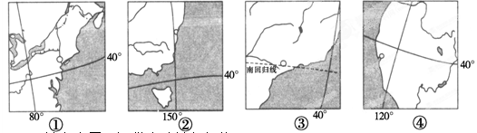 读世界重要城市和港口图,分析判断问题。小题1:四城市中属于温带大陆性气候的是( )A.①B.②C.③D.④小题2:沿岸有寒流流经的是( )A.①B.②C.③ 读世界重要城市和港口图,分析判断问题。小题1:四城市中属于温带大陆性气候的是( )A.①B.②C.③D.④小题2:沿岸有寒流流经的是( )A.①B.②C.③