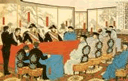 仔细观察下面三个条约签订时的场景,回答问题:图一:参观了我们的军舰,现在签约吧 图二:还没有咽下去,饿得厉害 仔细观察下面三个条约签订时的场景,回答问题:图一:参观了我们的军舰,现在签约吧 图二:还没有咽下去,饿得厉害