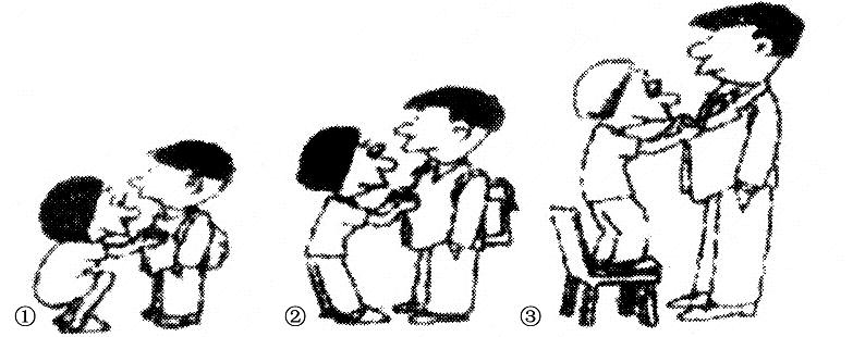 读着课文“亲爱的爸爸妈妈”,我们常想到自己的爸爸妈妈。下面一幅漫画就涉及到“孩子”和“爸爸妈妈”,请你读图,完成题目。 读着课文“亲爱的爸爸妈妈”,我们常想到自己的爸爸妈妈。下面一幅漫画就涉及到“孩子”和“爸爸妈妈”,请你读图,完成题目。