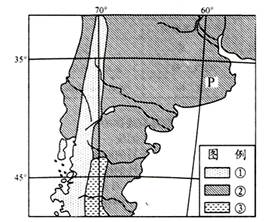 下面是某区域河流主要补给类型分布图,读图回答下列各题。小题1:图例中①、②、③表示河流补给类型依次是A.地下水、雨水、积雪融水B.地下水、积雪融水、冰川融水 下面是某区域河流主要补给类型分布图,读图回答下列各题。小题1:图例中①、②、③表示河流补给类型依次是A.地下水、雨水、积雪融水B.地下水、积雪融水、冰川融水