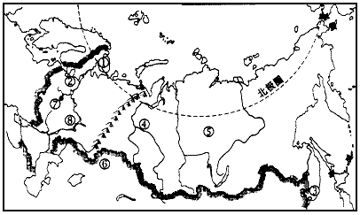 读俄罗斯城市、河流、地形分布略图,填图并回答下列问题:图中山脉名称是____________ 。①是____ 读俄罗斯城市、河流、地形分布略图,填图并回答下列问题:图中山脉名称是____________ 。①是____