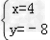 已知|x-4|+=0,求x+y的值。 已知|x-4|+=0,求x+y的值。