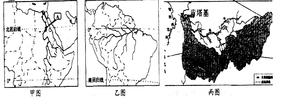 甲、乙、丙三图为世界著名大河的地理示意图,读图回答。(共10分)(1)甲图所示的是河;乙图所示的是,丙图所示为密西西比河支流俄亥俄河上流程最长、水量最大的支流。 甲、乙、丙三图为世界著名大河的地理示意图,读图回答。(共10分)(1)甲图所示的是河;乙图所示的是,丙图所示为密西西比河支流俄亥俄河上流程最长、水量最大的支流。