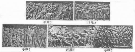 浮雕是历史的画卷,碑文是历史的陈述。卜列是天安门广场前的浮雕,体现了中国人民一百多年来前赴后继、英勇奋斗的光荣历史。阅读下列图片:请回答:(1)浮雕l反映了虎门 浮雕是历史的画卷,碑文是历史的陈述。卜列是天安门广场前的浮雕,体现了中国人民一百多年来前赴后继、英勇奋斗的光荣历史。阅读下列图片:请回答:(1)浮雕l反映了虎门