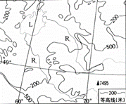 图中所示的平原地区在20世纪60年代频发沙尘暴。沙尘中有较多的盐尘,所以该地区的沙尘暴被称为“白风暴”。读图,完成下列要求。R1和R2两河的主要补给是__ 图中所示的平原地区在20世纪60年代频发沙尘暴。沙尘中有较多的盐尘,所以该地区的沙尘暴被称为“白风暴”。读图,完成下列要求。R1和R2两河的主要补给是__