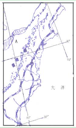读某国家部分图,完成以下问题。小题1:分析图中向东南流入大洋的河流的水文水系特征。小题2:综合分析大洋沿岸工业发达的区位因素。小题3:图中A地区的农业地域类型主 读某国家部分图,完成以下问题。小题1:分析图中向东南流入大洋的河流的水文水系特征。小题2:综合分析大洋沿岸工业发达的区位因素。小题3:图中A地区的农业地域类型主