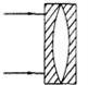 平行光线经如图所示的中空玻璃砖后将会A.会聚B.发散C.仍为平行光D.无法判断 平行光线经如图所示的中空玻璃砖后将会A.会聚B.发散C.仍为平行光D.无法判断