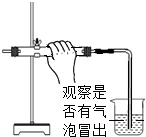 下列是一些装置气密性的检查方法,其中正确的是A.B.C.D. 魔方格