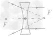 凹透镜对光线有______作用,所以又叫______透镜. 凹透镜对光线有______作用,所以又叫______透镜.