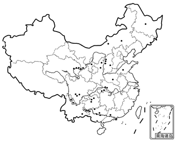 下图为我国某类工业分布示意图。读图回答下列各题。小题1:该工业可能是A.煤炭工业B.电力工业C.瓶装饮料工业D.高技术产业小题2:该工业对东部地区城市的 下图为我国某类工业分布示意图。读图回答下列各题。小题1:该工业可能是A.煤炭工业B.电力工业C.瓶装饮料工业D.高技术产业小题2:该工业对东部地区城市的
