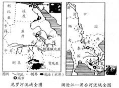 流域开发能促进当地经济的发展。读尼罗河流域与澜沧江——湄公河流域相关数据和流域图,回答问题:材料一:长度流域面积年径流量(亿米3)尼罗 流域开发能促进当地经济的发展。读尼罗河流域与澜沧江——湄公河流域相关数据和流域图,回答问题:材料一:长度流域面积年径流量(亿米3)尼罗