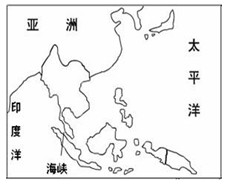 读图,回答下面小题小题1:图中所示的海峡是:A.直布罗陀海峡B.曼德海峡C.马六甲海峡 D.白令海峡小题2:关于图中海峡的叙述,正确的是A.位于马来半岛与苏门答 读图,回答下面小题小题1:图中所示的海峡是:A.直布罗陀海峡B.曼德海峡C.马六甲海峡 D.白令海峡小题2:关于图中海峡的叙述,正确的是A.位于马来半岛与苏门答