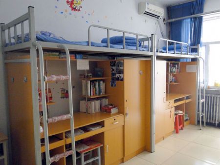 石家庄经济职业学院住宿好么? 石家庄经济职业学院宿舍照片