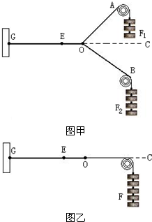 关于“探究求合力的方法”实验,如图所示,在实验中下列说法中正确的是 魔方格