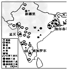读图回答各题。印度主要的矿产资源有___________________________________。印 读图回答各题。印度主要的矿产资源有___________________________________。印