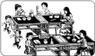 进入化学实验室做实验时,必须严格遵守实验室的安全规则和操作规程.请仔细观察下图,找出其中存在的不安全因素:______;______. 魔方格