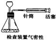 下列实验操作图或装置图中正确的是A.B.C.D. 魔方格