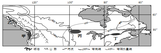 读下图,回答下列各题。小题1:1月份甲乙丙丁四地气温高低关系正确的是A.乙>甲B.丙>丁C.丁>甲D.乙>丙小题2:下列地点与农业地域类型对应正确的是A.甲—— 读下图,回答下列各题。小题1:1月份甲乙丙丁四地气温高低关系正确的是A.乙>甲B.丙>丁C.丁>甲D.乙>丙小题2:下列地点与农业地域类型对应正确的是A.甲——