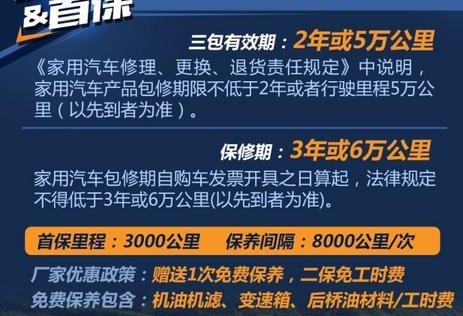 力帆轩朗首保时间,轩朗首保多少公里