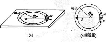 (1)求; (2)设炸药爆炸时释放的化学能为且完全转化为两小球动能,求从爆炸到发生第一次碰撞的时间t。 (1)求; (2)设炸药爆炸时释放的化学能为且完全转化为两小球动能,求从爆炸到发生第一次碰撞的时间t。