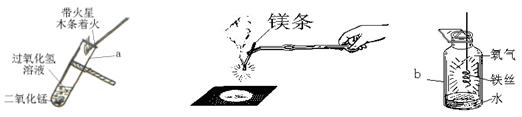 请你根据下图提供的氧气的制取和性质实验,回答以下问题。指出图中标有a和b的仪器名称:a、 b。根据图A中观察到的现象,说明该反应生成的气体 请你根据下图提供的氧气的制取和性质实验,回答以下问题。指出图中标有a和b的仪器名称:a、 b。根据图A中观察到的现象,说明该反应生成的气体