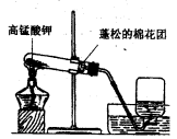 实验室用如图装置,通过加热高锰酸钾来制备氧气。请你回答下列问题:(1)写出试管中发生反应的文字表达式:_____________________________ 实验室用如图装置,通过加热高锰酸钾来制备氧气。请你回答下列问题:(1)写出试管中发生反应的文字表达式:_____________________________