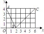 如图,函数f的图象是折线段ABC,其中A,B,C的坐标为,,,则f)=______;函数f在x=1处导数f′ 魔方格