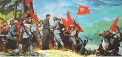 读图,回答问题。图一井冈山会师 图二遵义会议会址图一、图二反映的史实对中国革命的主要贡献分别是什么 读图,回答问题。图一井冈山会师 图二遵义会议会址图一、图二反映的史实对中国革命的主要贡献分别是什么