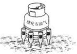 2008年5月12日,四川省汶川地区发生了强烈地震、抗震抢险中的许多场面给人们留下了难忘的印象.灾区一青年为防止液化石油卸罐在烈日的曝晒下发生爆炸,将液化石油气 魔方格
