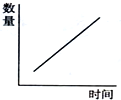 在一个生态系统中,只有草→兔→狼组成的一条食物链.如果猎杀了全部的狼,则兔的数量变化曲线应为A.B.C.D. 魔方格