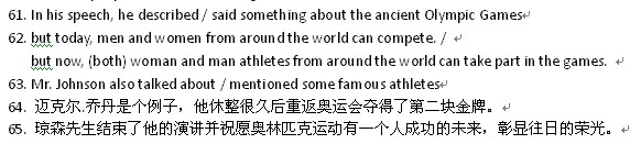 请根据上下文内容,将文中划线部分译成汉语或者英语,并将答案转写到答题卡上。Today Mr. Johnson, a member of the Internat 请根据上下文内容,将文中划线部分译成汉语或者英语,并将答案转写到答题卡上。Today Mr. Johnson, a member of the Internat