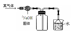 下图是收集某气体的装置。由实验装置推测该气体的有关性质可能正确的是 下图是收集某气体的装置。由实验装置推测该气体的有关性质可能正确的是